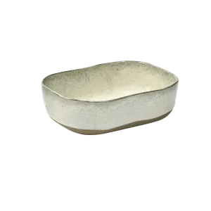 Serax Merci extra diep bord 14,5 x 10,5 cm h 4,5 cm gebroken wit Uitverkoop