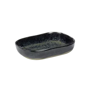Serax Merci diep bord rechthoekig no 7 M zandsteen 14,5 x 10,5 x 3 cm donkerblauw Must-Have