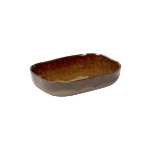 Serax Merci diep bord rechthoekig no 7 M zandsteen 14,5 x 10,5 x 3 cm okerbruin Goedkoop