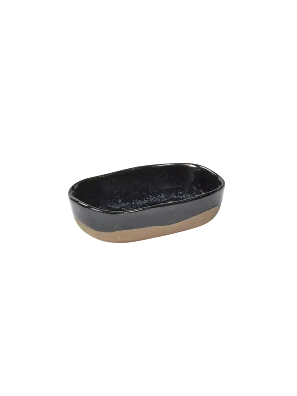 Dagaanbieding Serax Merci diep bord 9,8 x 6,5 cm h 2,5 cm donkerblauw