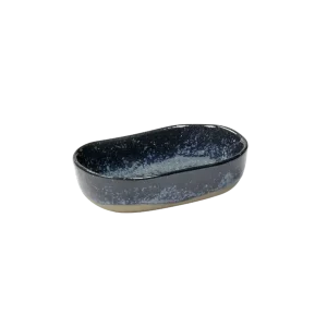 Serax Merci diep bordje rechthoekig no 8 S zandsteen 9,8 x 6,5 x 2,5 cm grijsblauw Favoriet
