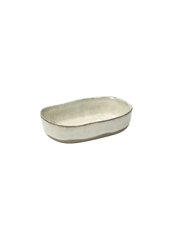 Must-Have Serax Merci diep bord 9,8 x 6,5 cm h 2,5 cm gebroken wit