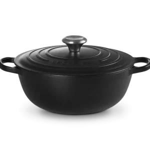 Rechtstreeks Van De Fabrikant Le Creuset wok-braadpan 4,1 liter ø 26 cm gietijzer mat zwart
