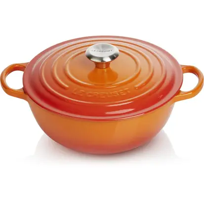 Laatste Versie Le Creuset wok-braadpan 4,1 liter ø 26 cm gietijzer vulcanique