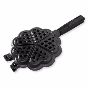 Nordic Ware Sweetheart wafelijzer 5 stuks gietaluminium zwart Rechtstreeks Van De Fabrikant
