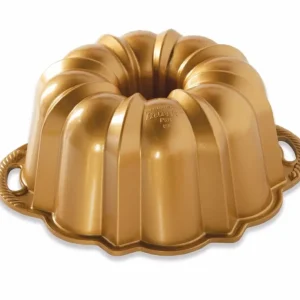 Gratis Retour Nordic Ware Anniversary Bundt tulbandvorm ø 26,5 cm gietaluminium goudkleurig