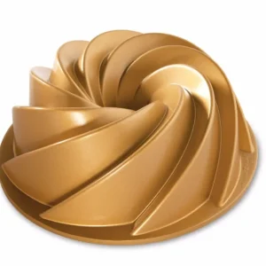 Hoge Kwaliteit Nordic Ware Heritage Bundt tulband ø 25,5 cm gietaluminium goudkleurig