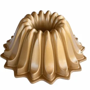 Korting Nordic Ware Lotus Bundt tulband ø 21,6 cm gietaluminium goudkleurig