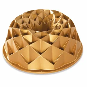Nordic Ware Jubilee tulband bakvorm ø 24 cm gietaluminium goudkleurig Aanbieding