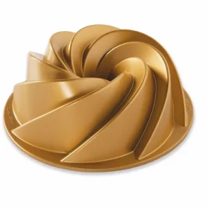 Hoge Kwaliteit Nordic Ware Heritage Bundt tulband ø 22 cm gietaluminium goudkleurig