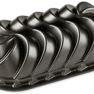 Beperkt Aanbod Nordic Ware Heritage broodbakvorm 29 x 16,2 x 7,3 cm donkergrijs