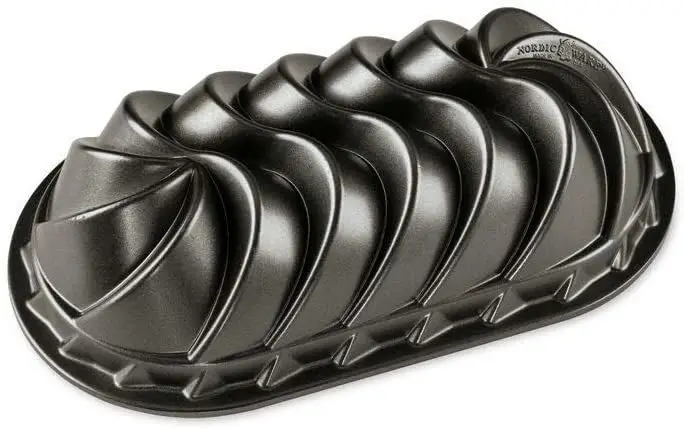 Beperkt Aanbod Nordic Ware Heritage broodbakvorm 29 x 16,2 x 7,3 cm donkergrijs