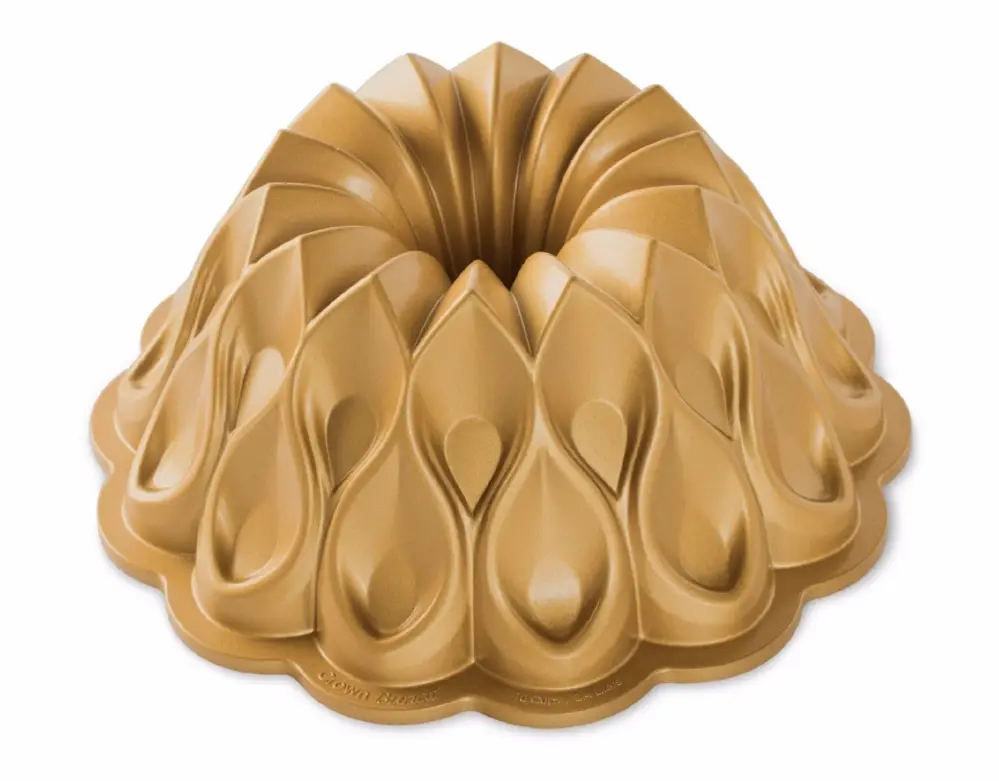 Populair Nordic Ware Crown Bundt tulbandvorm ø 24 cm gietaluminium goudkleurig