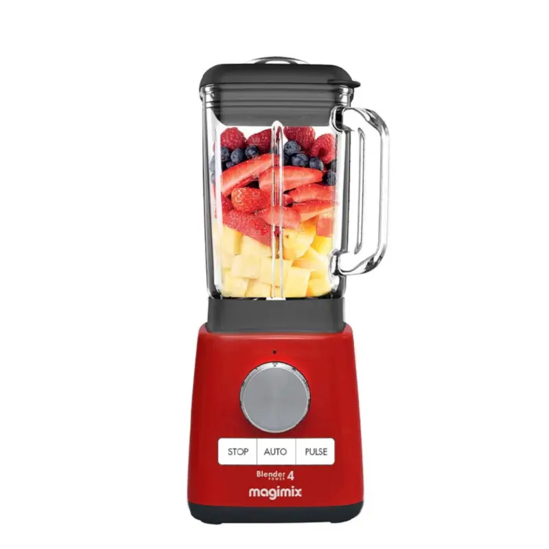 Magimix Power Blender 4 1,8 liter kunststof rood Must-Have