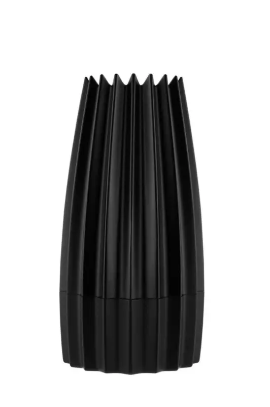 Alessi WAL03B peper- of zoutmolen ø 7,5 cm hoogte 14,2 cm rvs zwart Direct Verzonden
