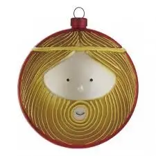 Alessi Le Palle Presepe 'Giuseppe' kerstbal gekleurd Bestel Nu