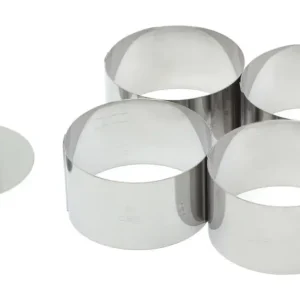 Laatste Versie Gobel kookringset met stamper rond ø 7 cm rvs 5-delig