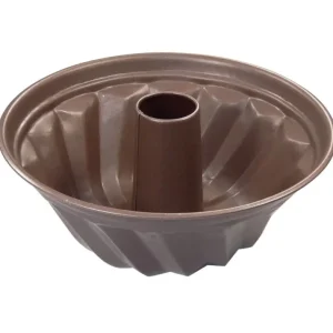 Lage Kosten Gobel tulbandvorm 21 cm staal bruin