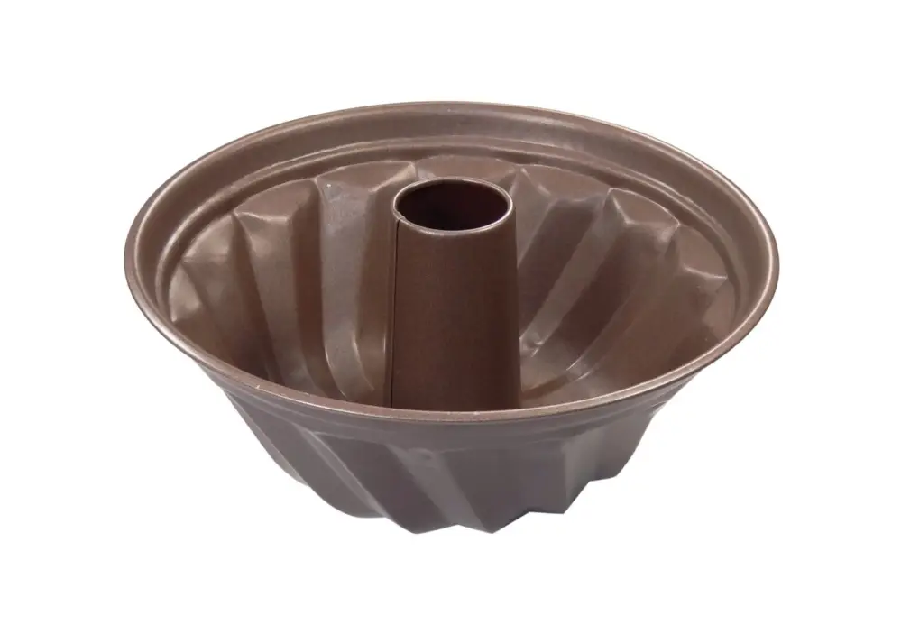 Lage Kosten Gobel tulbandvorm 21 cm staal bruin