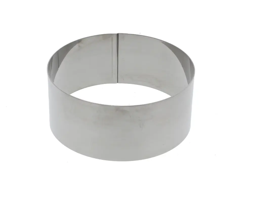 Gobel taartring rond ø 14 x 6 cm rvs Populair