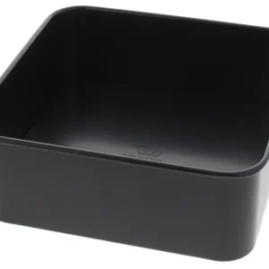 Direct Verzonden Oldenhof Bakers Select vierkant bakblik met losse bodem 20,5 x 20,5 staal zwart