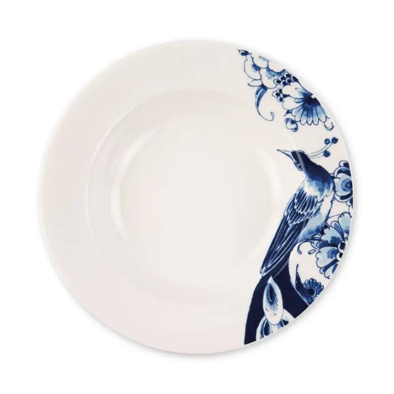 Betrouwbaar Royal Delft Peacock Symphony diep bord ø 24 cm aardewerk