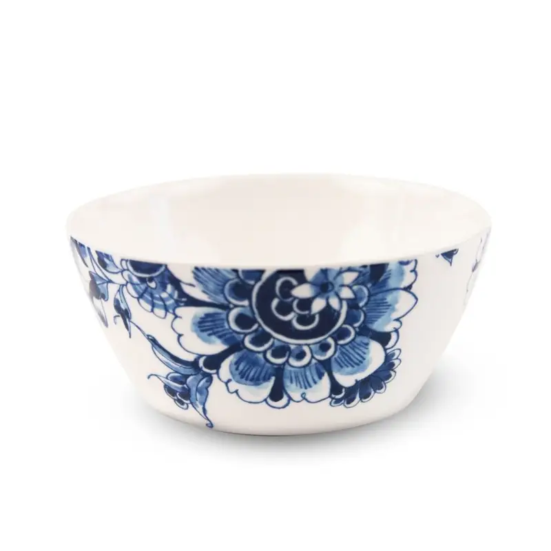 Royal Delft Peacock Symphony kom ø 14 cm aardewerk Betrouwbaar
