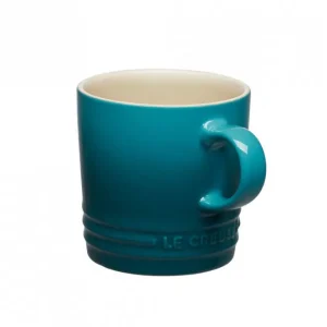 Gereduceerde Prijs Le Creuset mok 200 ml aardewerk Deep Teal