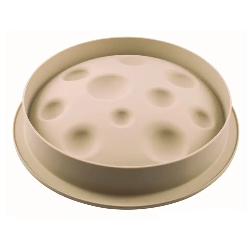 Lage Kosten Silikomart Luna bakvorm ø 22 cm silicone grijs