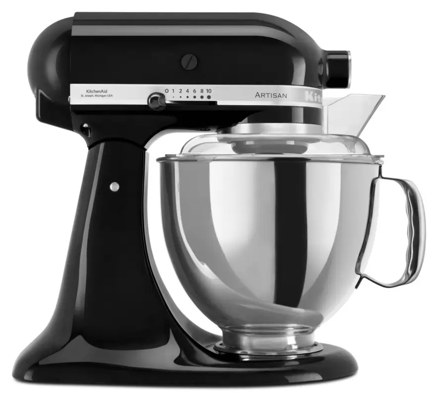 Gecertificeerd KitchenAid Artisan Elegance standmixer 4,8 liter Onyx zwart