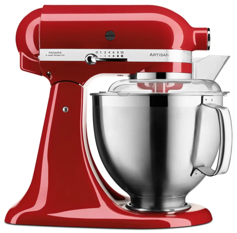 KitchenAid Artisan KSM185 standmixer 4,8 liter Keizerrood - 5KSM185PSEER Gereduceerde Prijs