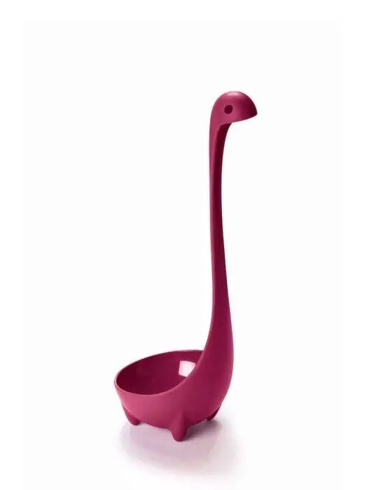 Ototo Nessie soeplepel 24,5 cm kunststof paars Nieuw