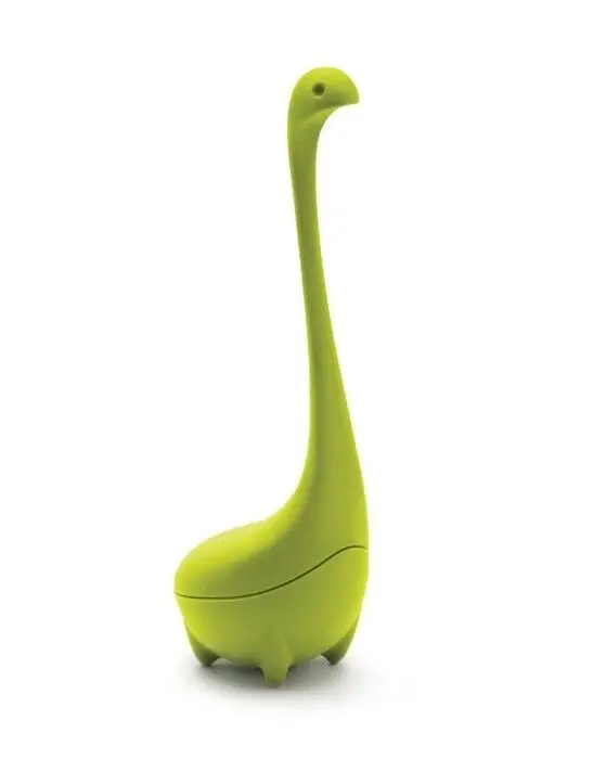 Veilige Betaling Ototo Baby Nessie thee-ei 15 cm silicone groen