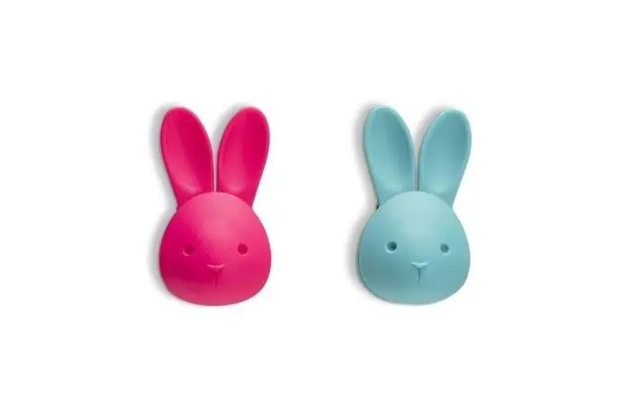 Speciale Aanbieding Peleg Bag Bunny zakjes opener 7 cm kunststof roze