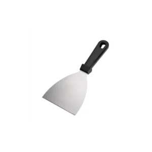 Fabrieksprijs Inoxibar plancha spatel 25 cm rvs zwart
