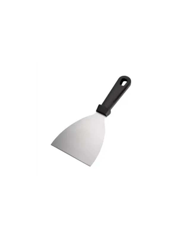 Fabrieksprijs Inoxibar plancha spatel 25 cm rvs zwart