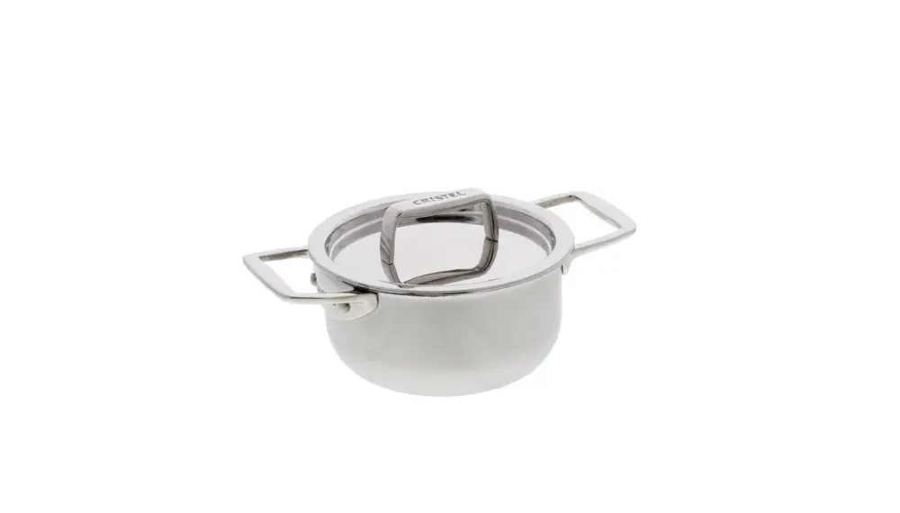 Cristel Castel'pro 5-ply kookpan met rvs deksel ø 10 cm rvs Nu Kopen