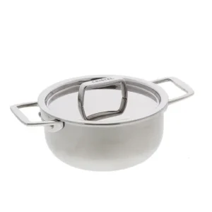 Cristel Castel'pro 5-ply kookpan met rvs deksel ø 12 cm rvs Meest Verkocht