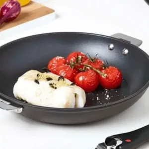 Direct Beschikbaar Cristel Cookway Removable sauteerpan met anti-aanbaklaag ø 24 cm aluminium zwart