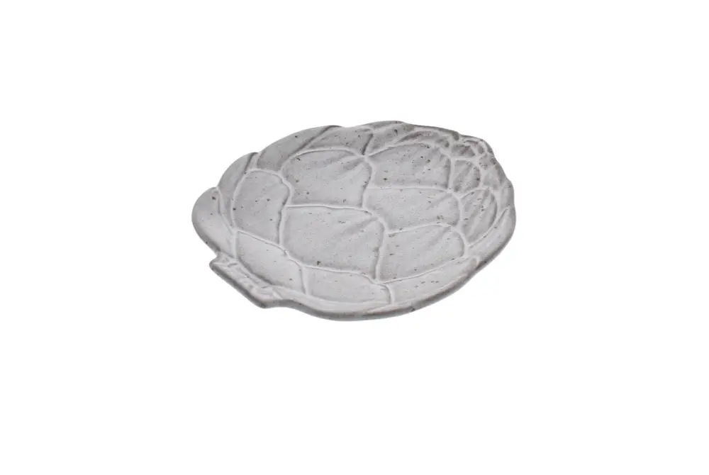 Exclusieve Aanbieding Bordallo Artisjok broodbordje 17 cm aardewerk bruin