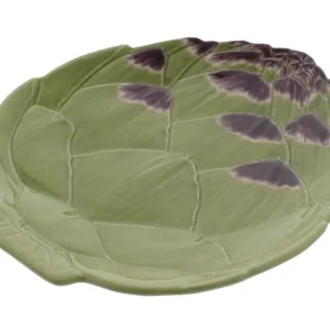 Bordallo Artisjok dinerbord31,5 cm aardewerk groen Direct Verzonden