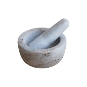 Express Levering Point Virgule vijzel ø 12 cm marmer wit