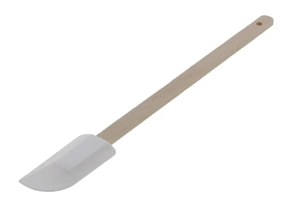 Oldenhof spatel medium 26,5 cm hout wit Hoge Kwaliteit