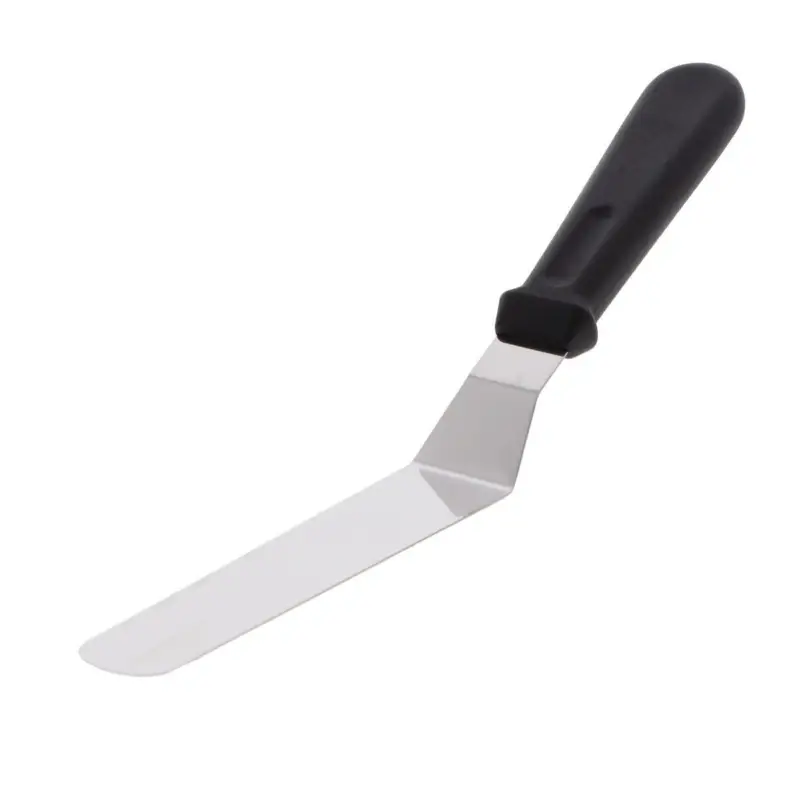 Beste Prijs Oldenhof geknikt paletmes 20 cm rvs zwart