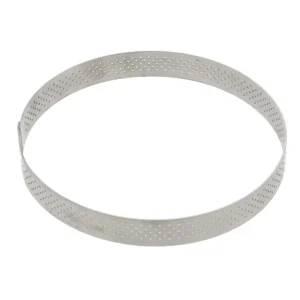 Betrouwbaar De Buyer geperforeerde taartring ø 15,5 cm 2 cm hoog rvs