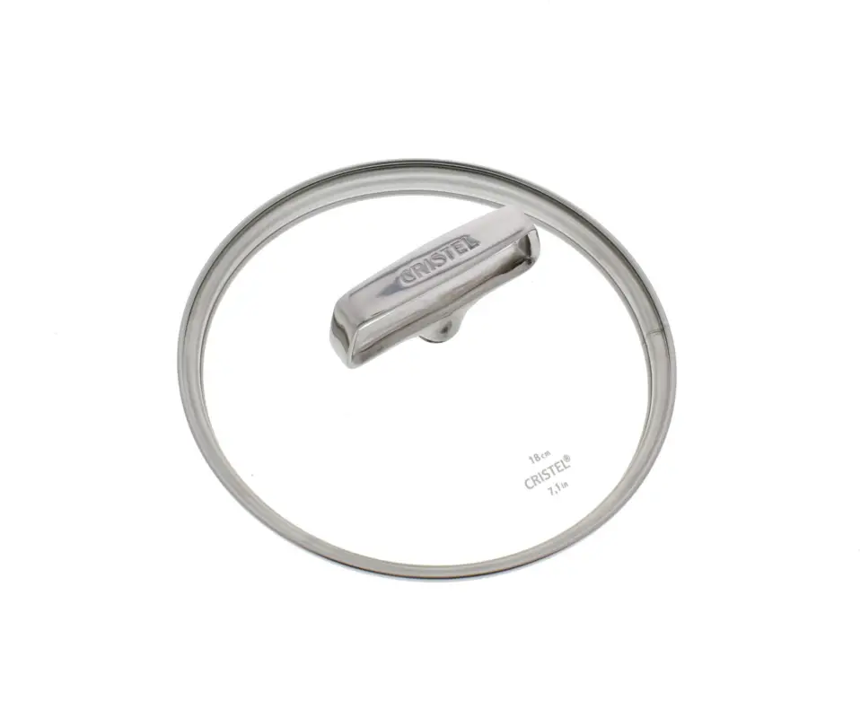 Cristel Castel'Pro deksel ø 18 cm glas Beperkt Aanbod