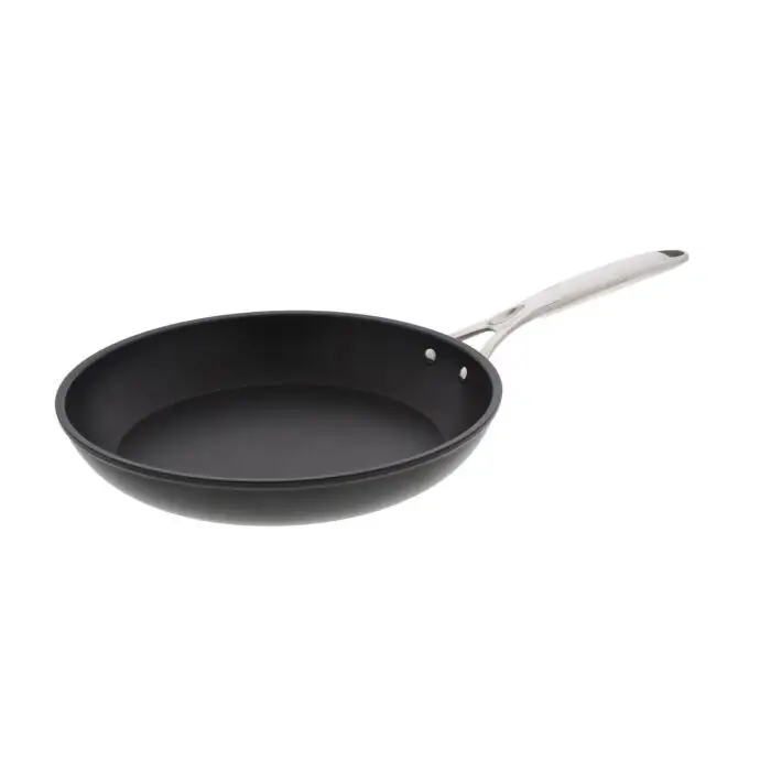 Cristel Castel'pro Exceliss+ Ultralu koekenpan met anti-aanbaklaag ø 30 cm aluminium zwart Hoge Kwaliteit
