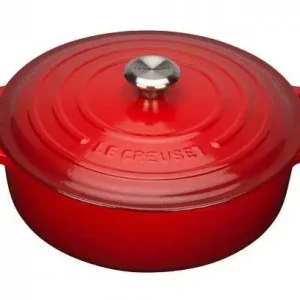 Meest Verkocht Le Creuset Signature risottopan 6,2 liter ø 30 cm gietijzer kersrood
