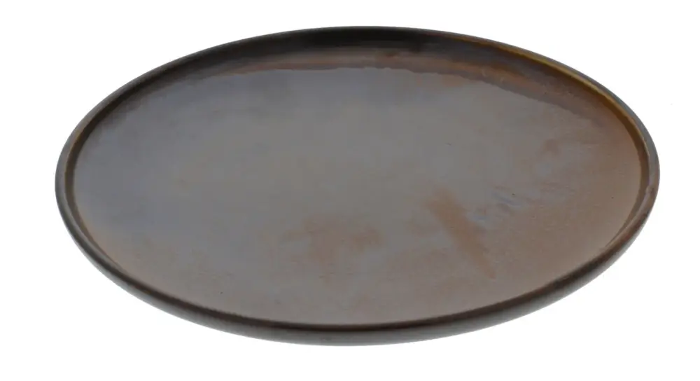 Fine2Dine Escura dinerbord ø 26 cm porselein donkerbruin Gecertificeerd