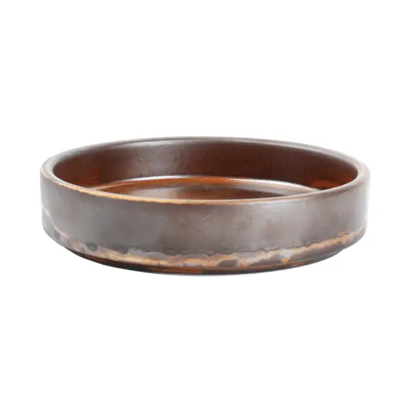 Fine2Dine Escura crème brûléeschaal ø 13,5 cm porselein donkerbruin Weekendaanbieding
